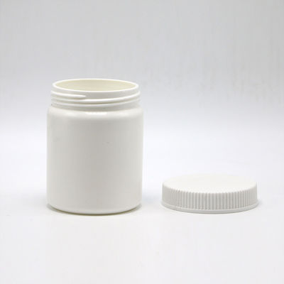 Bottiglia di crema a forma rotonda con colletto in PE da 100 ml per baratto di unguento e compresse in intonaco per capsule