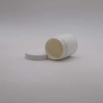 Bottiglia di crema a forma rotonda con colletto in PE da 100 ml per baratto di unguento e compresse in intonaco per capsule