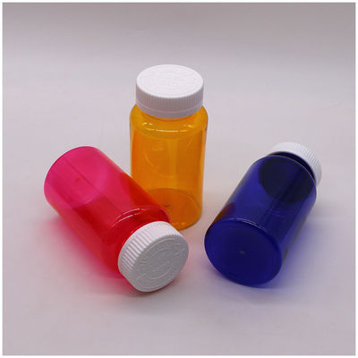 Coperture a prova di bambino Contenitori di pillole PET per farmacia Organizzazione di medicina 250 ml