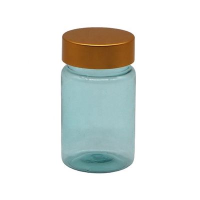 70 ml PET Bottiglia piccola trasparente Contenitore di medicina di plastica con copertura PS Servizio OEM