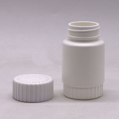 Flascia di plastica a forma quadrata di bambù vuota per integratori di medicina