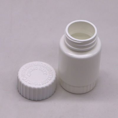 Flascia di plastica a forma quadrata di bambù vuota per integratori di medicina