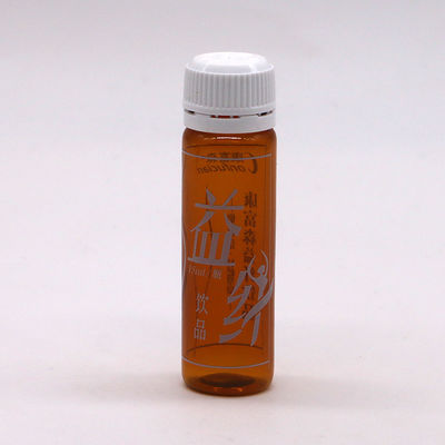 Bottiglia per liquidi orali PET Amber Brown da 15 ml con tappo a prova di manomissione per imballaggi medici