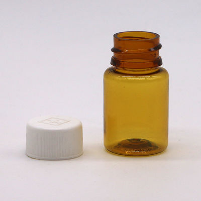 Imballaggio farmaceutico Bottiglia di plastica PET con colore trasparente e serigrafia