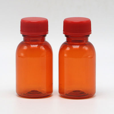 Bottiglia per medicinali liquidi PET a prova di perdite con tappo 20ML/CC Materiale del colletto PET
