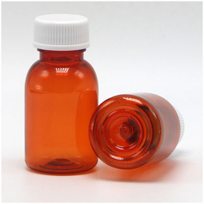 Bottiglia per medicinali liquidi PET a prova di perdite con tappo 20ML/CC Materiale del colletto PET