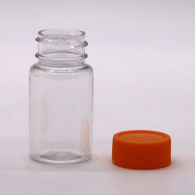 Bottiglia liquida in plastica PET da 20 ml/cc con inserto per pillole e bottiglia antiperdita
