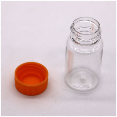 Bottiglia liquida in plastica PET da 20 ml/cc con inserto per pillole e bottiglia antiperdita