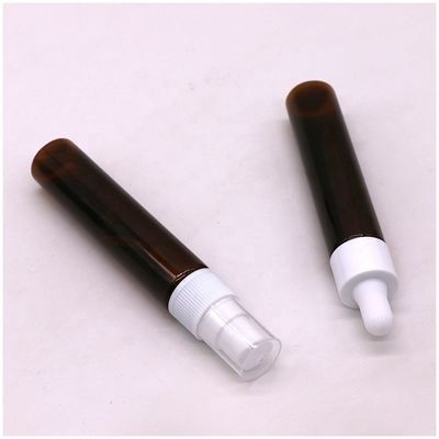 30 ml / 1 oz PET portabile a prova di perdite Color personalizzato Amber / Brown Trigger Spray Flascia