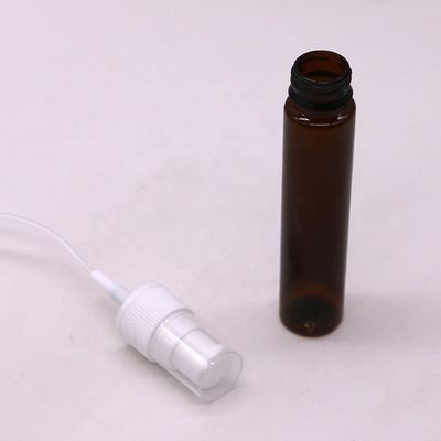 30 ml / 1 oz PET portabile a prova di perdite Color personalizzato Amber / Brown Trigger Spray Flascia