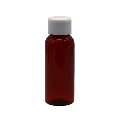 GMP Farmaceutico Bottiglia liquida di sciroppo di plastica in PET da 30 ml con tappo a vite a prova di manomissione