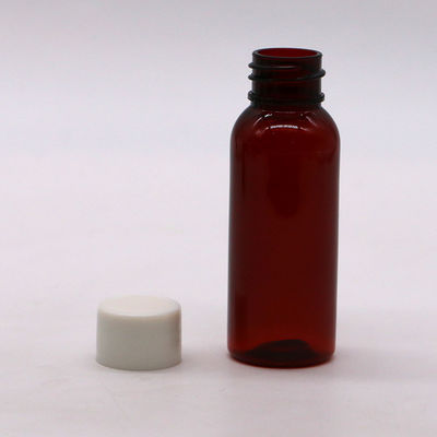 GMP Farmaceutico Bottiglia liquida di sciroppo di plastica in PET da 30 ml con tappo a vite a prova di manomissione