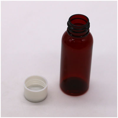 GMP Farmaceutico Bottiglia liquida di sciroppo di plastica in PET da 30 ml con tappo a vite a prova di manomissione