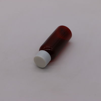 GMP Farmaceutico Bottiglia liquida di sciroppo di plastica in PET da 30 ml con tappo a vite a prova di manomissione