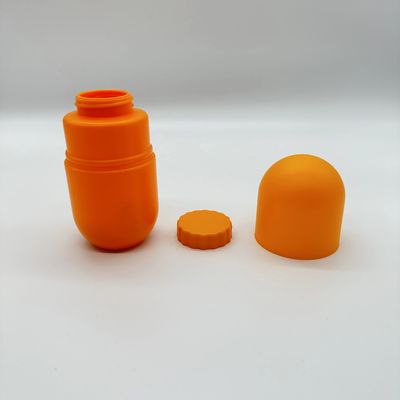 Stampa a schermo Bottiglia di capsule in plastica HDPE per capsule