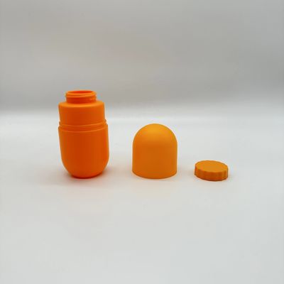 Stampa a schermo Bottiglia di capsule in plastica HDPE per capsule