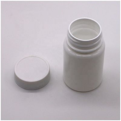 45 ml bottiglia di plastica HDPE con tappo a vite e servizio di stampa di etichette personalizzate
