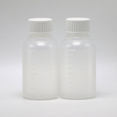 Medicina industriale 60 ml/2 oz HDPE sciroppo bottiglia Bianco/blu opaco Anti-ultravioletto
