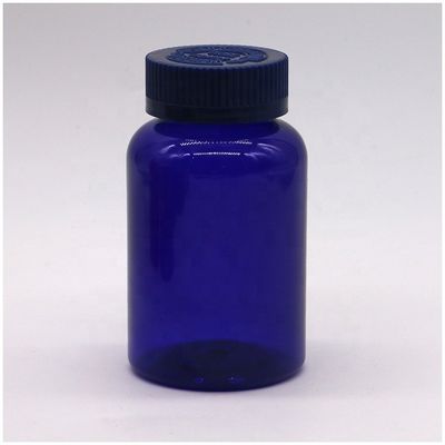 Bottiglia di farmaci in compresse di plastica vuota con cappuccio a vite CRC 175ML/CC/6OZ