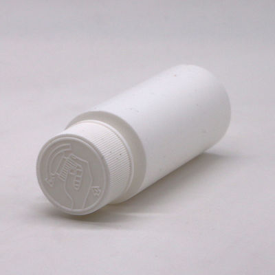Bottiglia di liquido medicinale biodegradabile di tipo HDPE in plastica 2OZ/60 ML con coperchio a prova di bambino