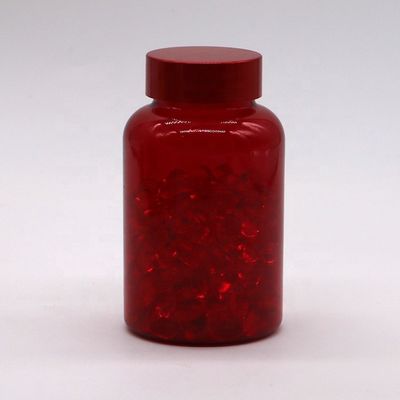 Bottiglia di farmaci in compresse di plastica vuota con cappuccio a vite CRC 175ML/CC/6OZ