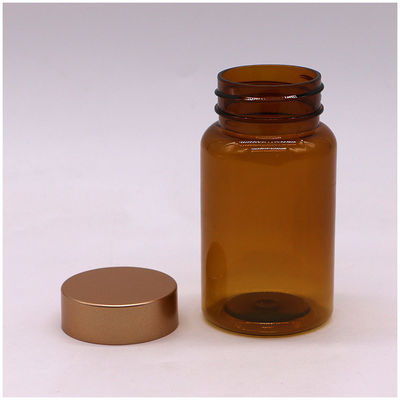 Bottiglia PET per medicinali industriali con tappo di sicurezza a prova di bambini e capacità di 100cc