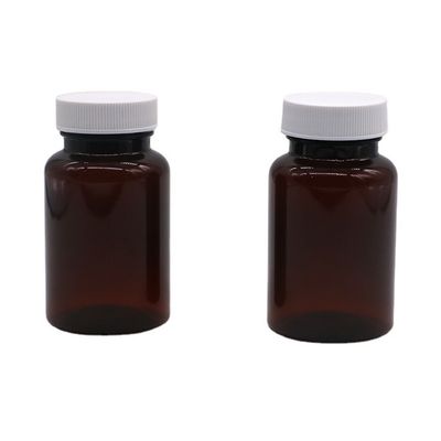 Collare in PET personalizzabile Bottiglia di plastica solida da 120 ml per prodotti medici e sanitari