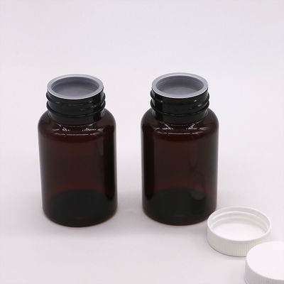Collare in PET personalizzabile Bottiglia di plastica solida da 120 ml per prodotti medici e sanitari