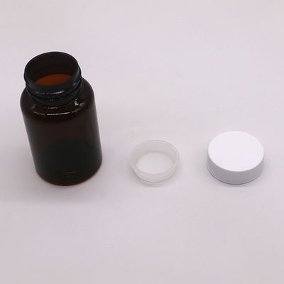 Collare in PET personalizzabile Bottiglia di plastica solida da 120 ml per prodotti medici e sanitari