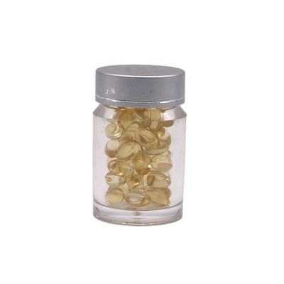 Farmacia Farmacia compresse contenitore 30 ml doppio strato PS Bottiglia di plastica con coperchio in alluminio