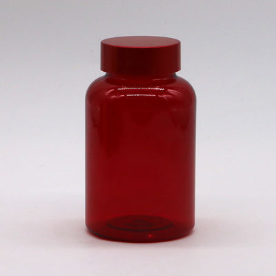 Bottiglia per pillole in capsule di plastica PET di tipo 175ML/6OZ con tappi a vite CRC