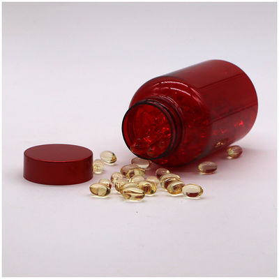 Bottiglia per pillole in capsule di plastica PET di tipo 175ML/6OZ con tappi a vite CRC
