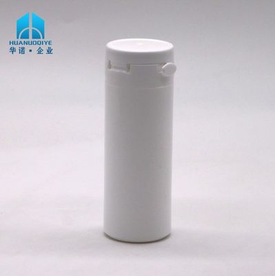 Tipo di sigillatura a strappo di spoglio Bottiglia di plastica in PE congelata da 50 ml per la conservazione di capsule di pillole di integratori