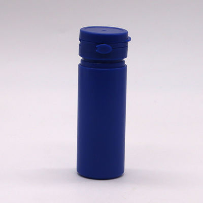 Tipo di sigillatura a strappo di spoglio Bottiglia di plastica in PE congelata da 50 ml per la conservazione di capsule di pillole di integratori