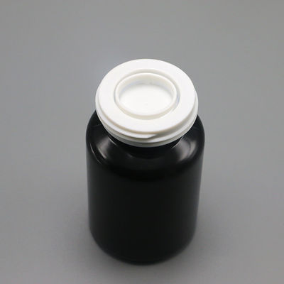 90 ml PET Bottiglia di plastica a forma rotonda per medicinali Soluzione di stoccaggio di capsule solide