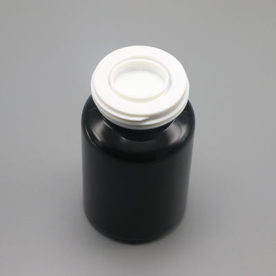 90 ml PET Bottiglia di plastica a forma rotonda per medicinali Soluzione di stoccaggio di capsule solide