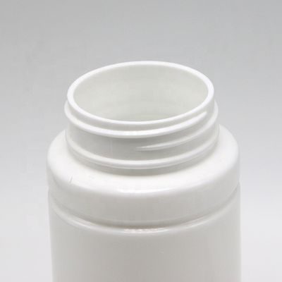 Logo personalizzato Bottiglia di plastica vuota in forma di bambù con tappo a vite per pillole Capsule Tablet Medicina Supplemento 5OZ 150ml