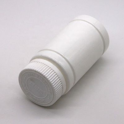 Logo personalizzato Bottiglia di plastica vuota in forma di bambù con tappo a vite per pillole Capsule Tablet Medicina Supplemento 5OZ 150ml