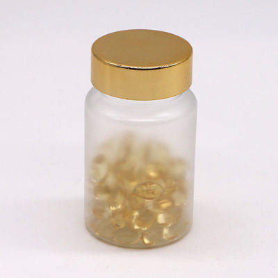 Contenitori di capsule di pillole in 90 ml di PET con finitura ghiacciata e tappo a vite