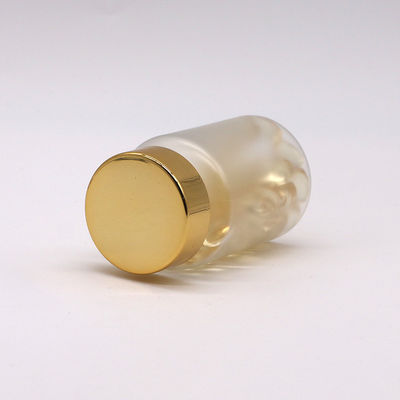 Contenitori di capsule di pillole in 90 ml di PET con finitura ghiacciata e tappo a vite