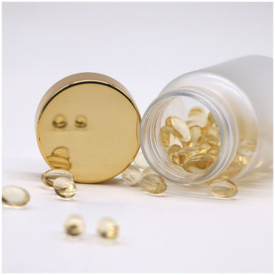 Contenitori di capsule di pillole in 90 ml di PET con finitura ghiacciata e tappo a vite