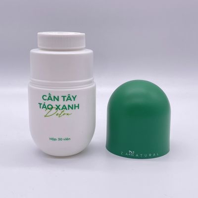 120 ml/130 ml/180 ml/200 ml/250 ml HDPE Bottiglia in forma di capsula di plastica per la pillola di supplemento vitaminico