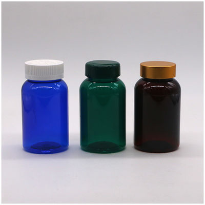 Medicina industriale 160ml/5.3oz Bottiglia di plastica in PET con tappo flessibile/tappo a prova di bambini