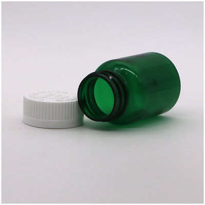 Medicina industriale Bottiglia di plastica PET da 50 ml con tappo a vite e stampa di etichette personalizzate