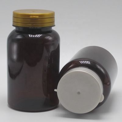 Bottiglia di plastica in PET a forma rotonda da 220 ml con tappo a strappo