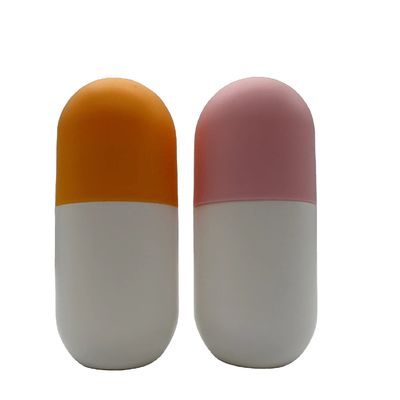 SCREW CAP 130ml HDPE Bottone capsula per integratore Dolci Pille compresse Medicina plastica
