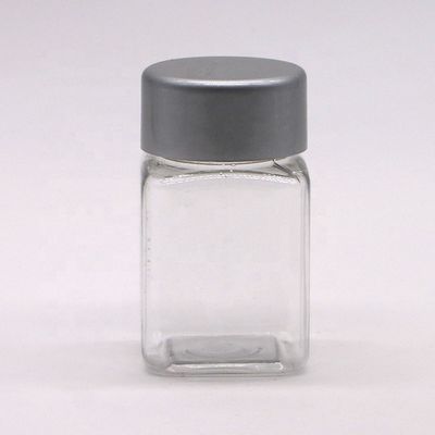 Bottiglia di plastica PET a forma quadrata 30 ml per supplemento medicinale