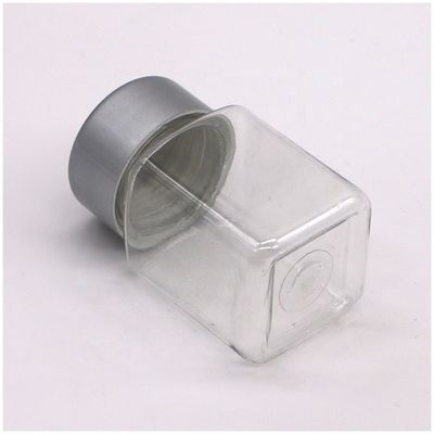 Bottiglia di plastica PET a forma quadrata 30 ml per supplemento medicinale
