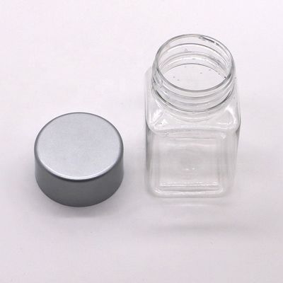 Bottiglia di plastica PET a forma quadrata 30 ml per supplemento medicinale
