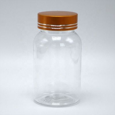 120 ml Bottiglia in PET con tappo a chiusura larga per la confezione di integratori per pillole personalizzate